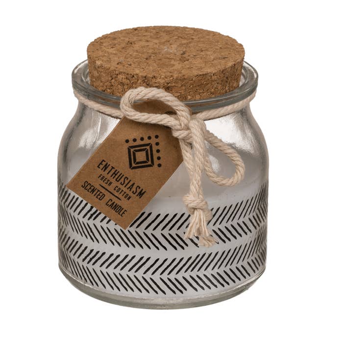 Out of the blue KG - Wholesale Jar/Filled Candle - Scented candle (fresh cotton) in glass,2