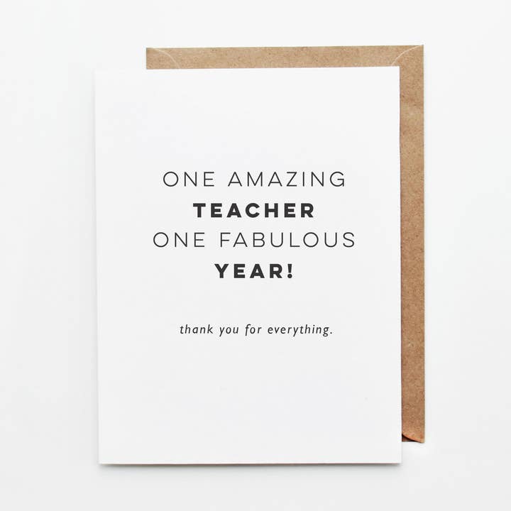 ONE AMAZING TEACHER for wholesale by MINDERSON PRESS