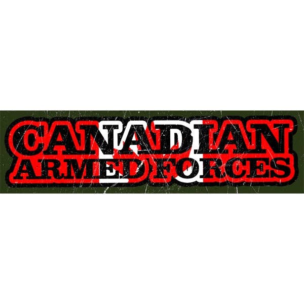 Canada for Victory - Wholesale Sticker - Armed Forces Bumper Sticker0