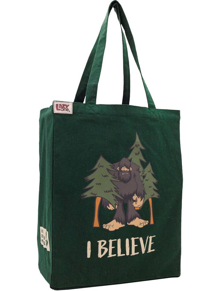 Sasquatch Tote Bag for wholesale by Lazy One