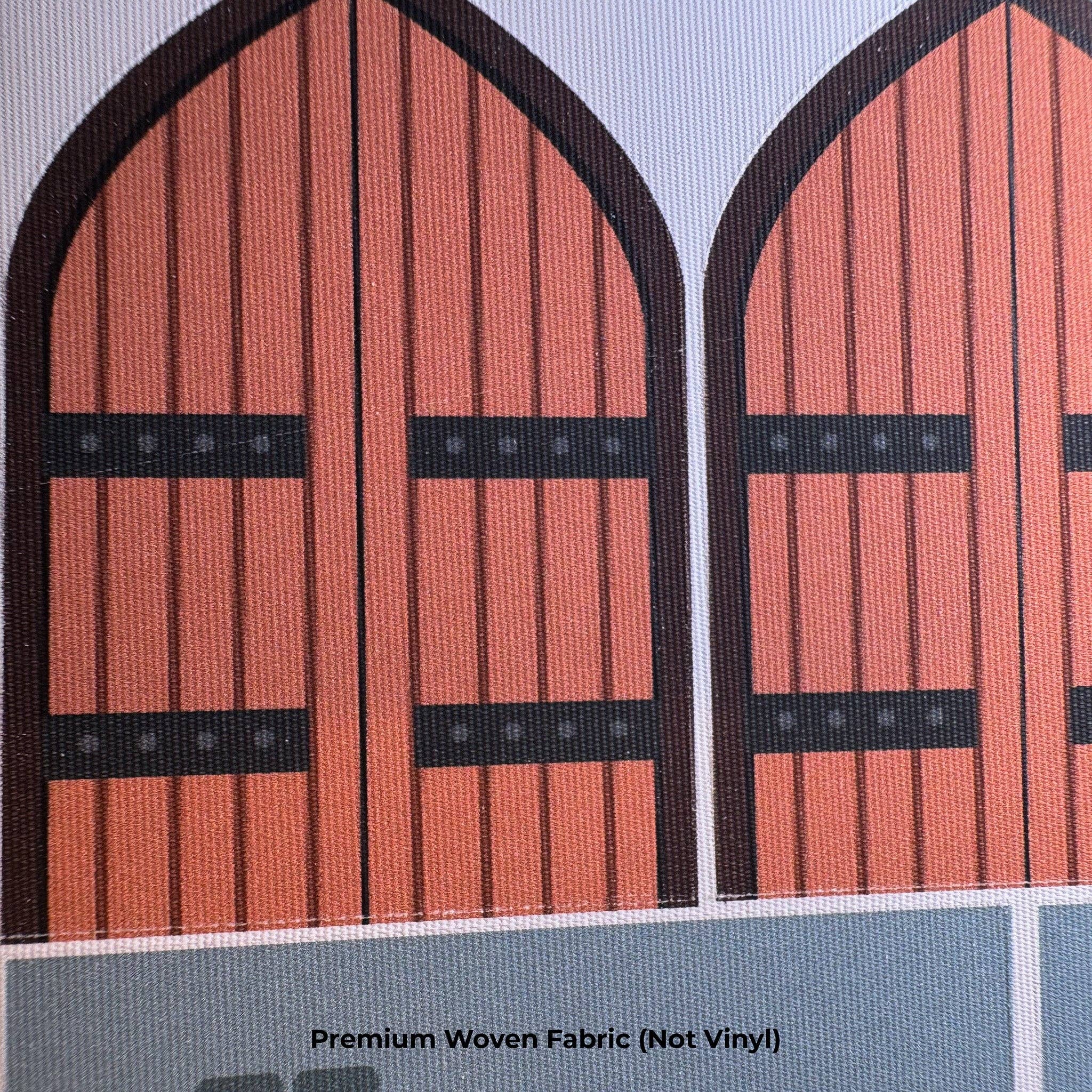 RestickBrix - Wholesale Building Set - Kids - Reusable Decals for Magnetic Tiles & Bricks - Castle3