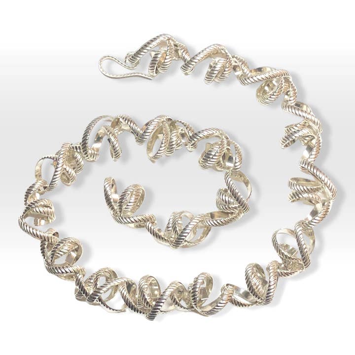 Collier à maillons marins pour la vente par Rina Young Jewelry