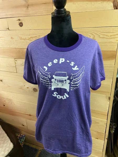 Jeep-Sy Soul - White for wholesale by Taproot Tees