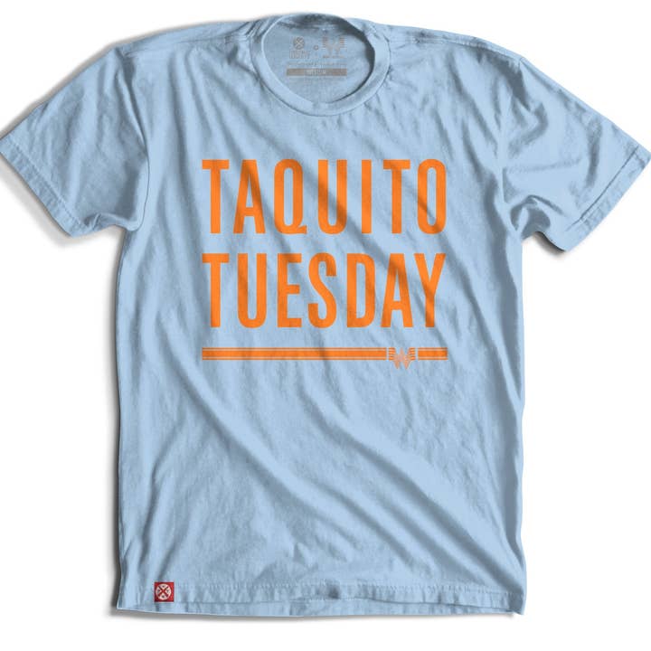TWT Brand - Wholesale Screen Printed T-Shirt - Unisex - Taquito Tuesday - Graphic Tee