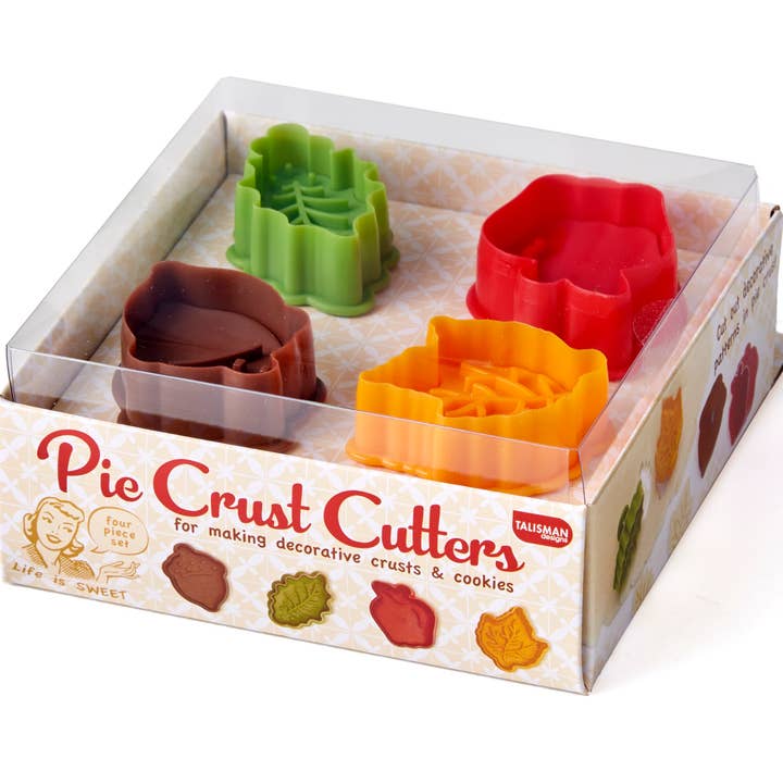 TALISMAN DESIGNS - Wholesale Cookie Cutter - Pie Crust Cutters - Fall - Set of 4