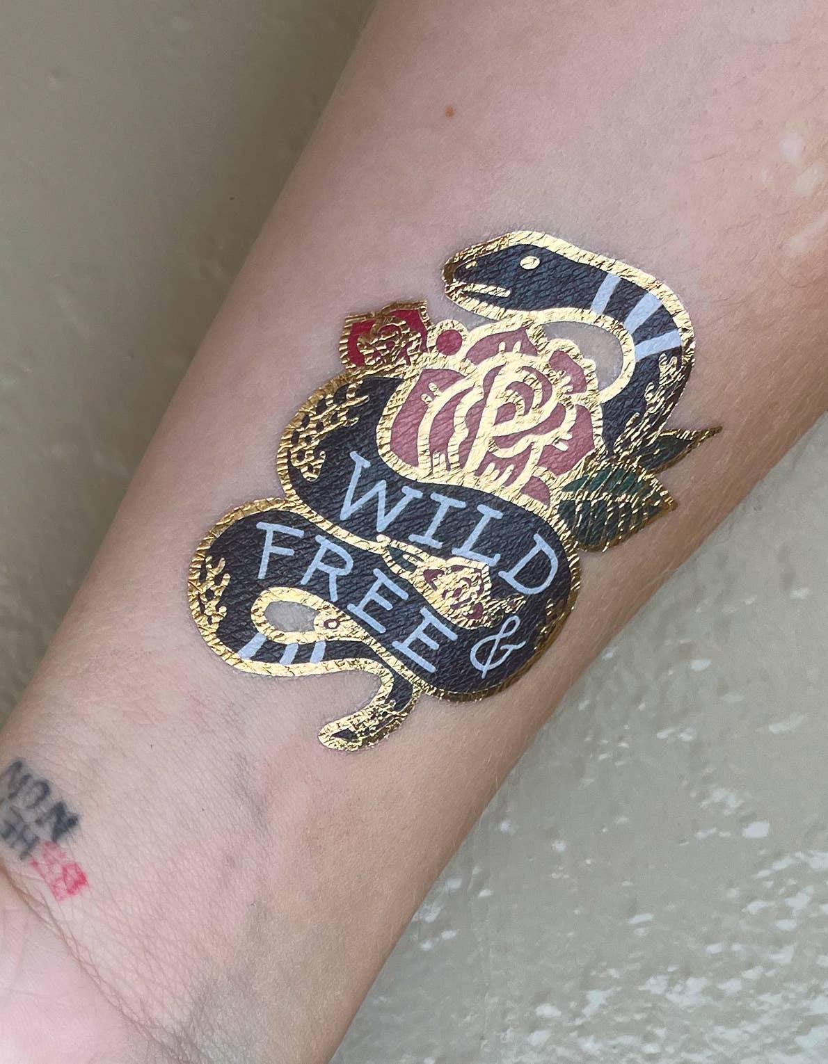 Idlewild Co. - Wholesale Temporary Tattoo - Wild & Free Temporary Tattoo1