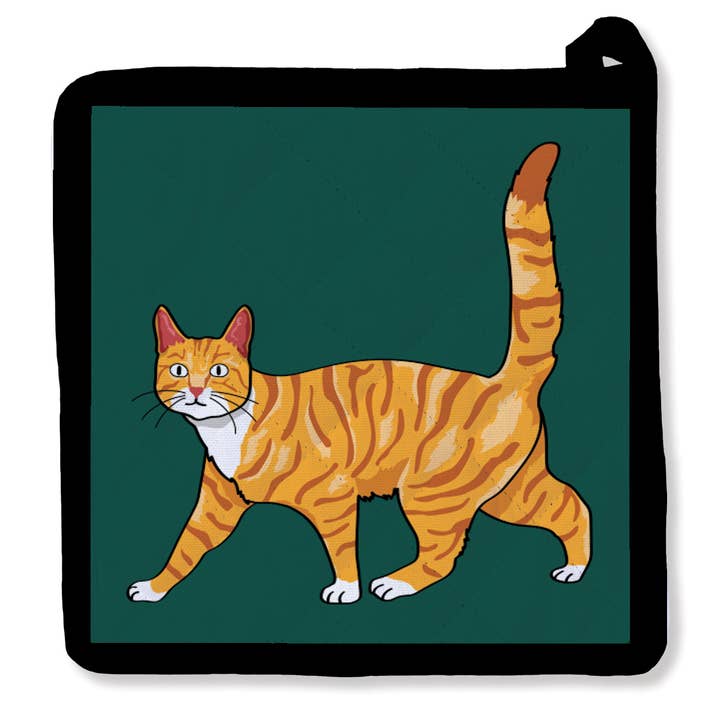 COLLEZIONE HELLO PET - Presina per gatti tabby Hello Orange per la vendita all'ingrosso da parte di Naked Decor