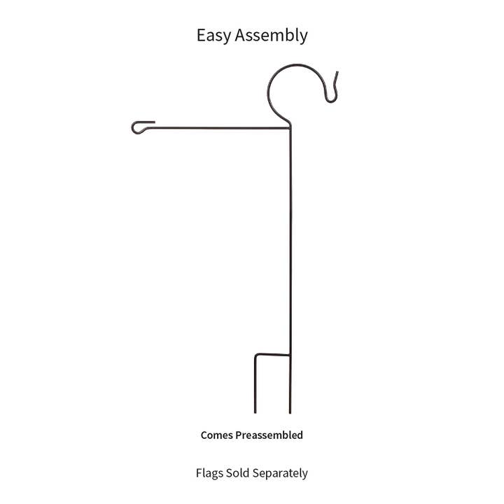 Evergreen Enterprises - Wholesale Flagpole - Garden Flag Stand with Shepherd's Hook3