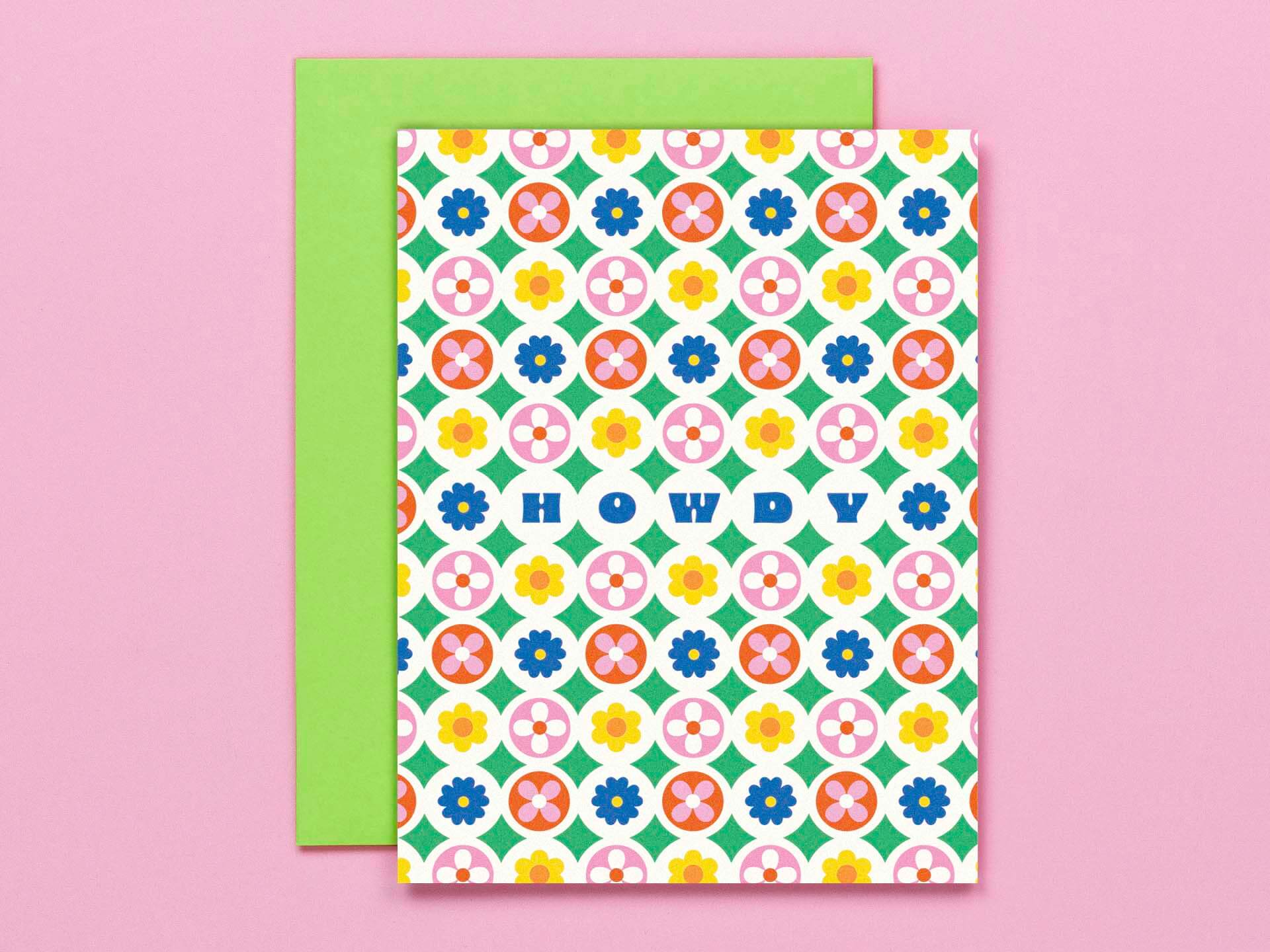 My Darlin' - Vendita all'ingrosso Biglietti di auguri generici - Biglietto Howdy or Hello di Razzle Dazzle Flowers1