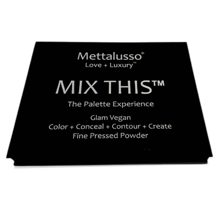 Mettalusso Inc - Wholesale Face Makeup Palette - Mettalusso Vegan Pressed Powder Palette