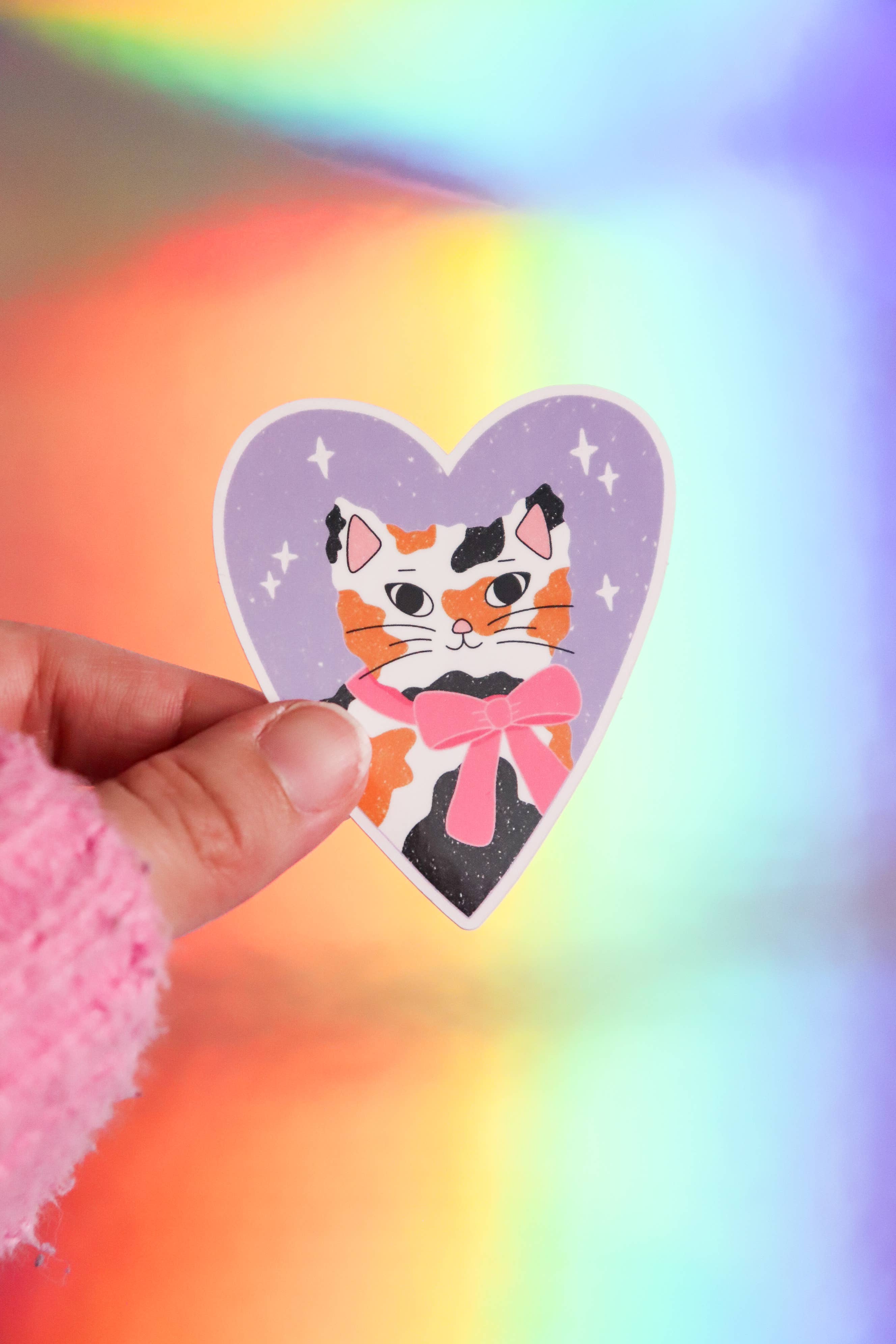 Day Dreamer Studios - Venta al por mayor Pegatina - Celeste the Cat | Adhesivo de vinilo impermeable brillante2