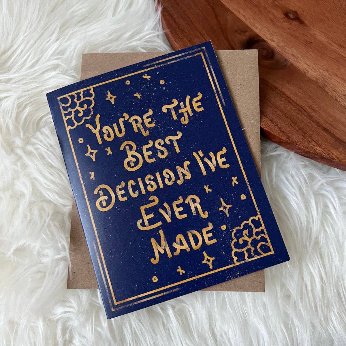 Big Moods - Wholesale Love Card - "You're The Best Decision I've Ever Made" Card3