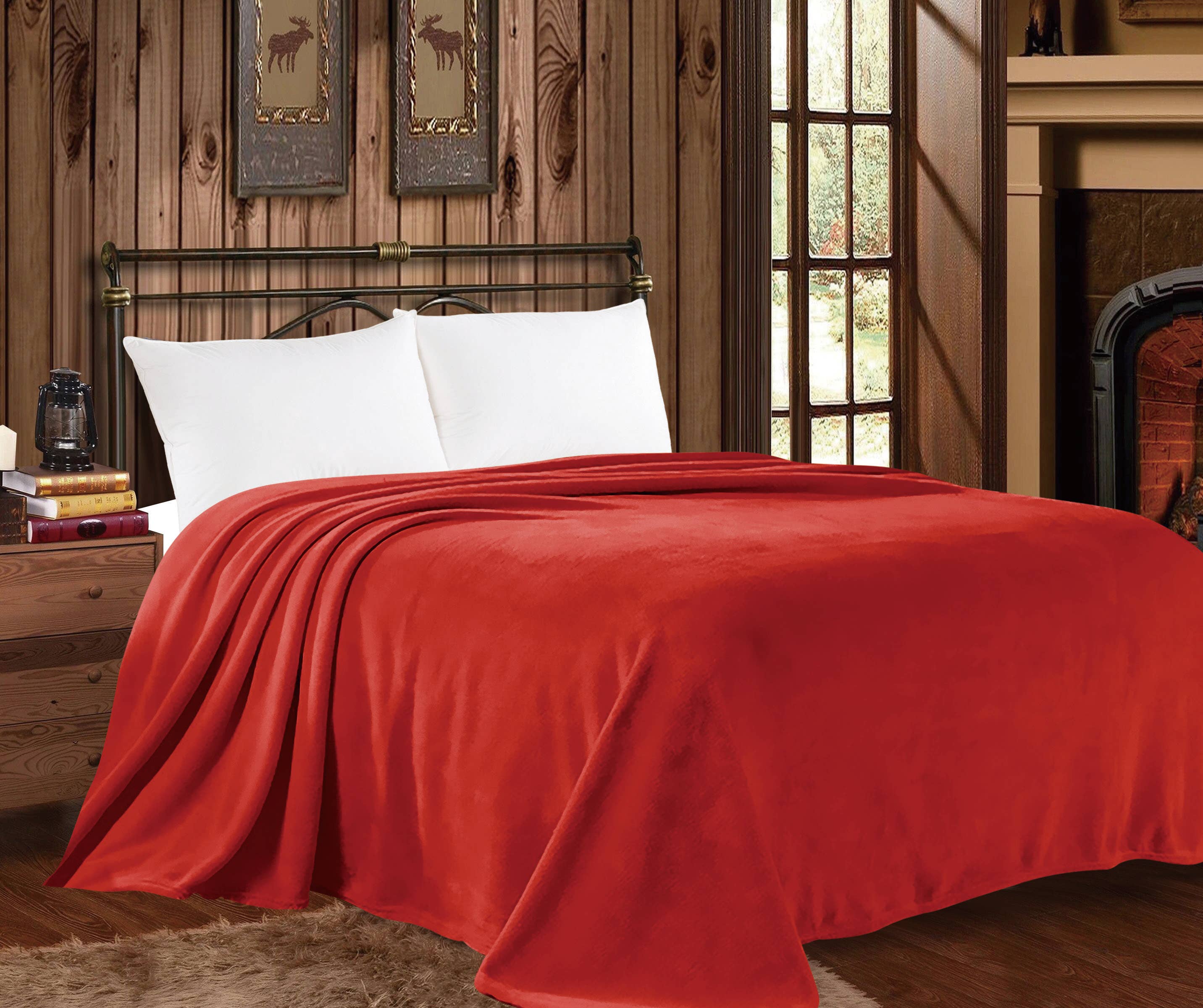 Western Linens - Vendita all'ingrosso Plaid - Coperta King Size Mia - Collezione Solid5