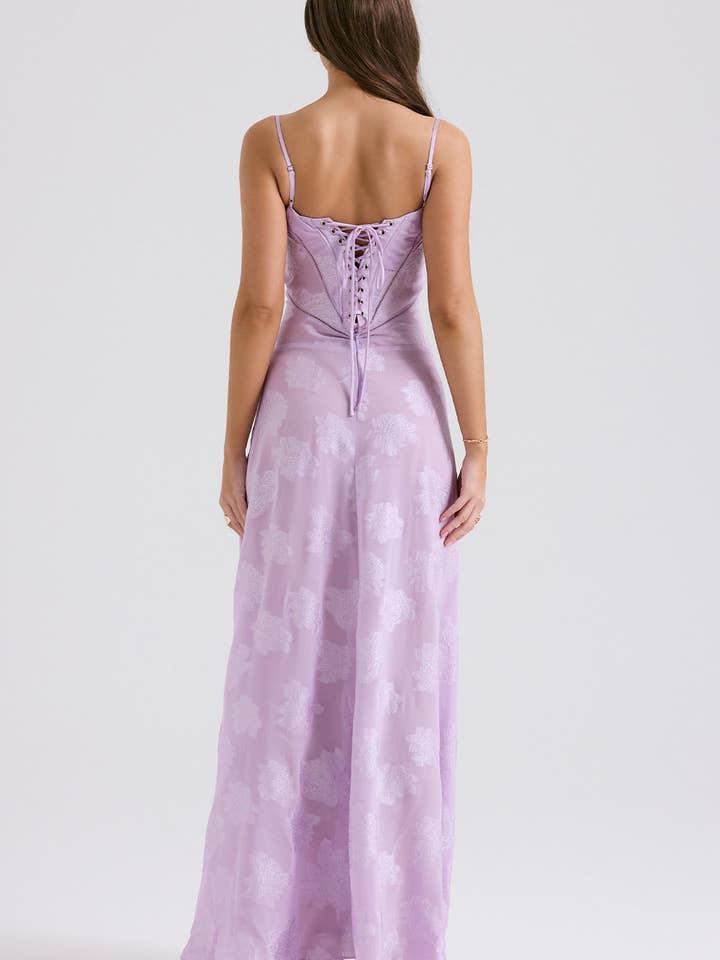 Dipped Shop - Wholesale Dress - Women's - Backless String Tie Lace Sexy Long Dress DP25A50820