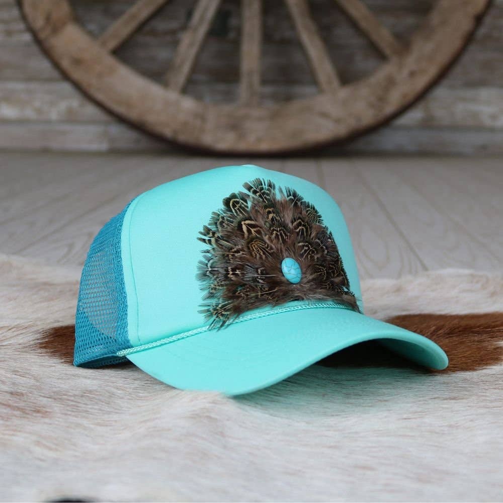 Willow Lane Hat Co. - Wholesale Trucker Hat - Women's - Feathered Trucker Caps10