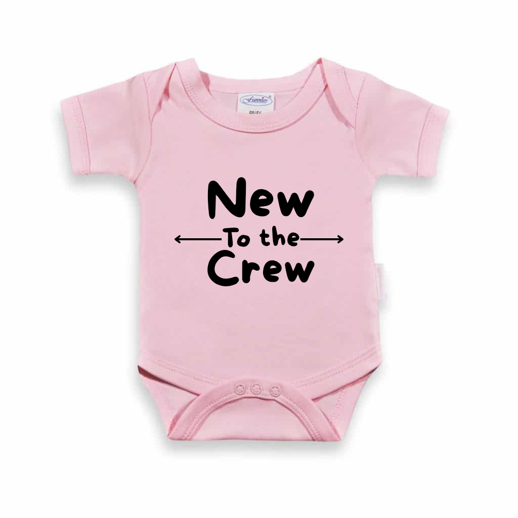 Kids4trendy - Wholesale Bodysuit (Non-Footed) - Baby - Romper new to the crew2