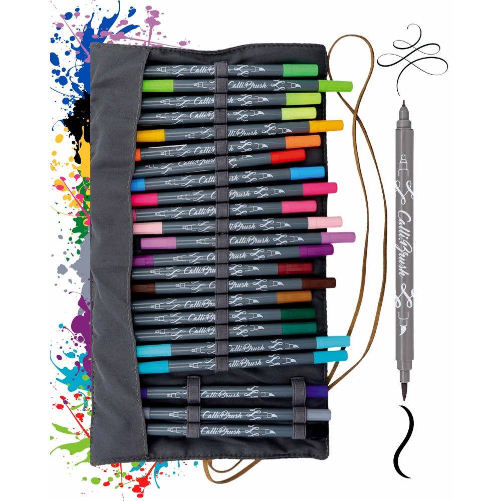 ONLINE Schreibgeräte GmbH - Wholesale Pen - Calli.Brush - double-tip pens in 24 colors5
