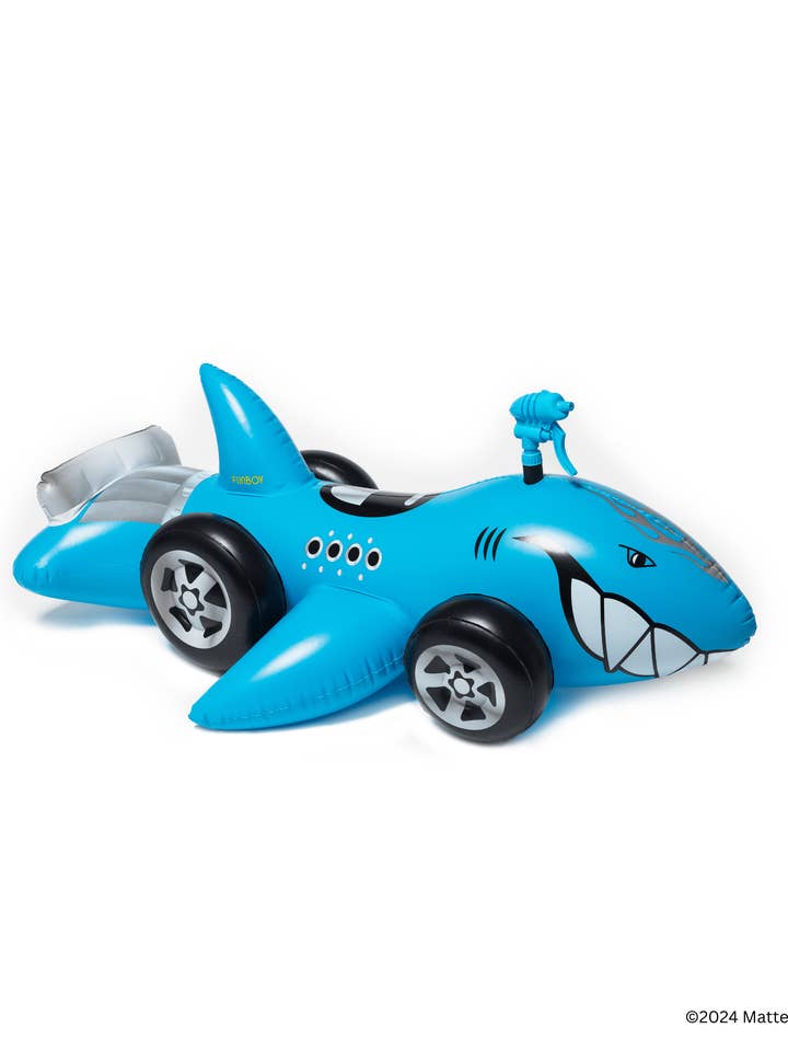 FUNBOY x Hot Wheels Kids Sharkruiser ⢠Float w/ Water Squirter for wholesale by FUNBOY