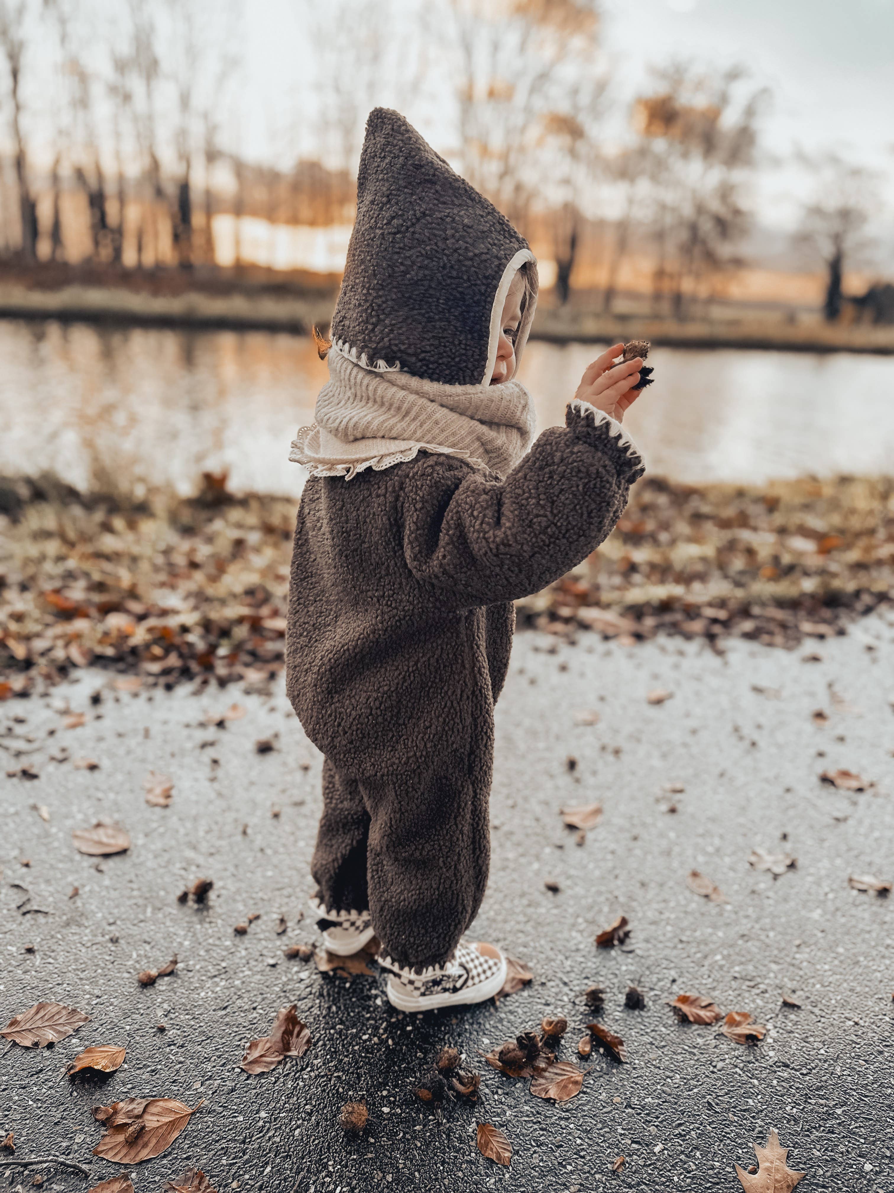 Annie & Charles – Engroshandel Flyverdragt – til børn – Annie & Charles® varm og blød heldragt til baby med hætte6