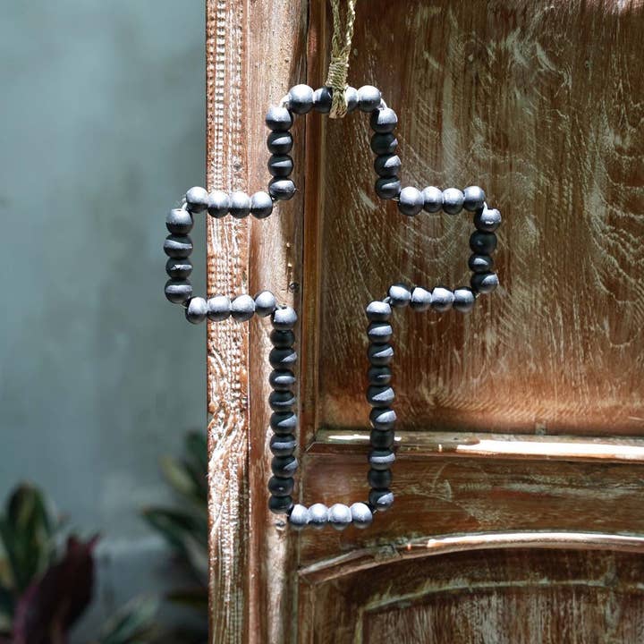 Bazar Bizar Living - Venta al por mayor Cruz de pared - Cruz de madera negra6