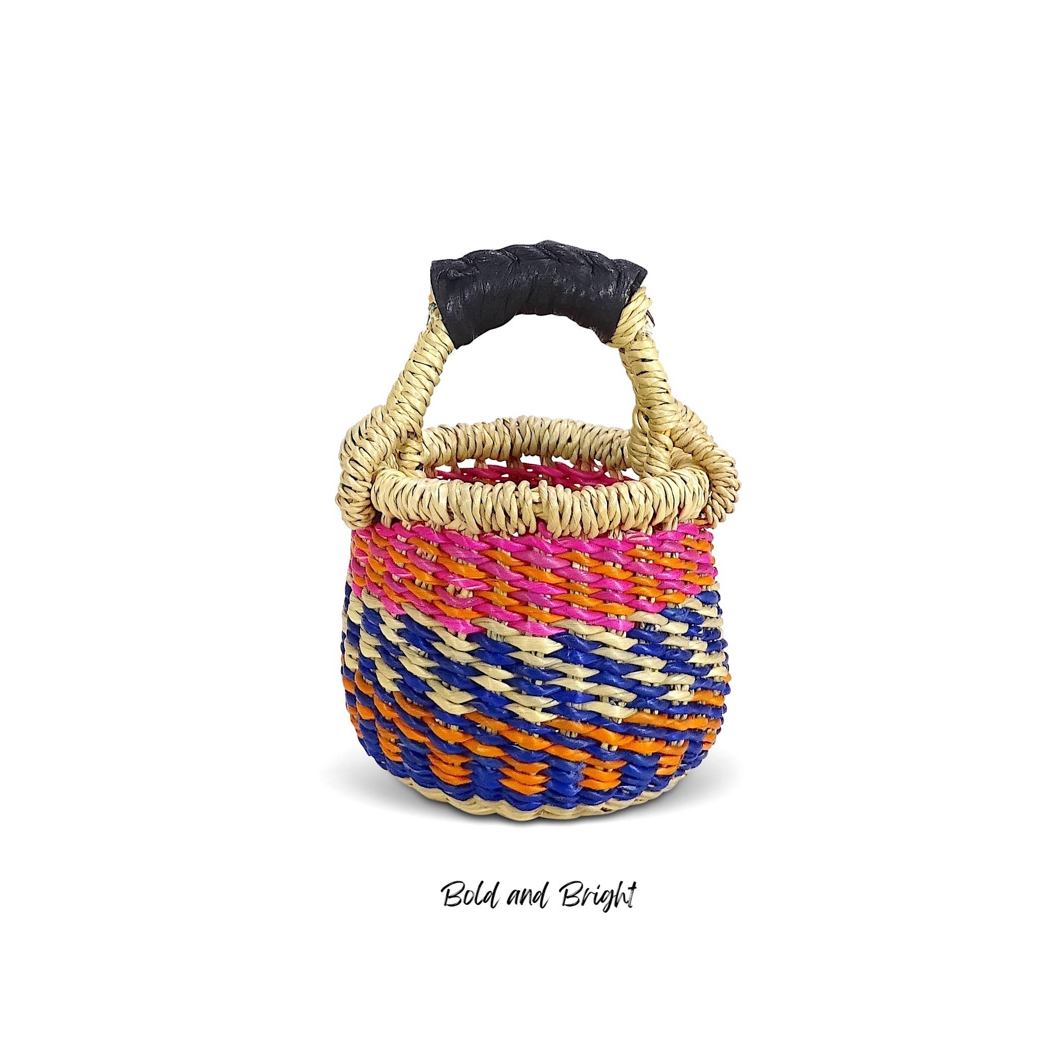 Ti-a Woven Goods - Wholesale Gift Bag - Mini Basket / Gratitude0