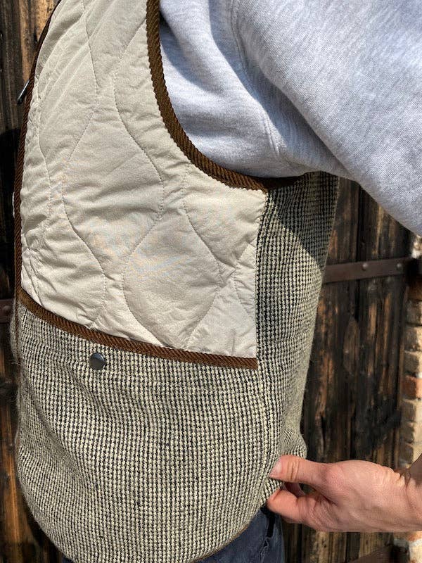 Mecànico Atelier - Wholesale Outerwear Vest - Men's - Waistcoat B1