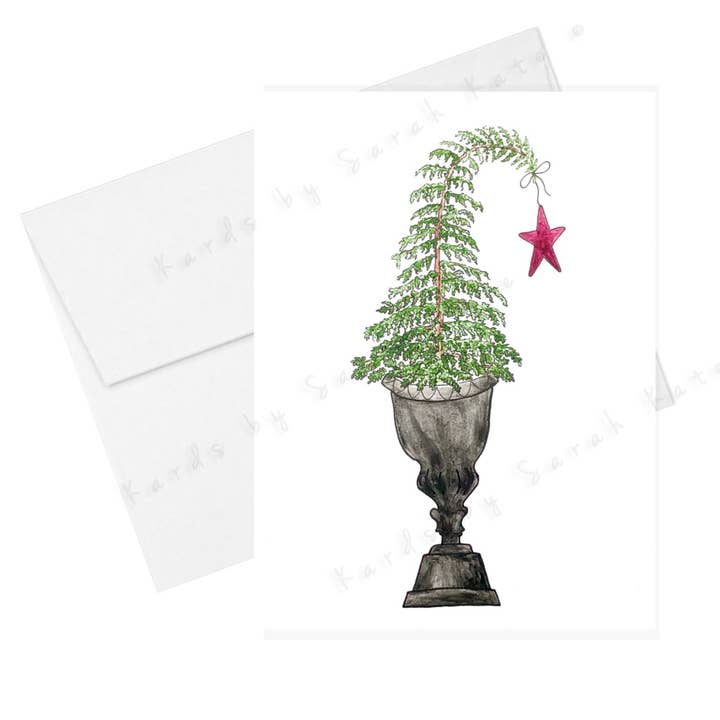 Holiday Tree Greeting Card for wholesale by Kards