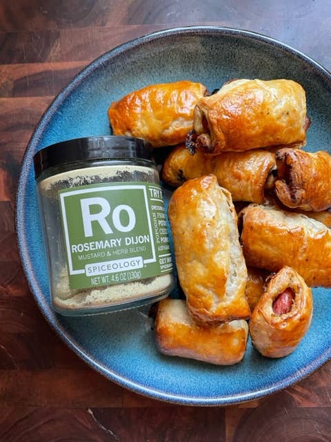 Spiceology - Vente Marinades en poudre - Romarin Dijon Rub | Pot en verre6