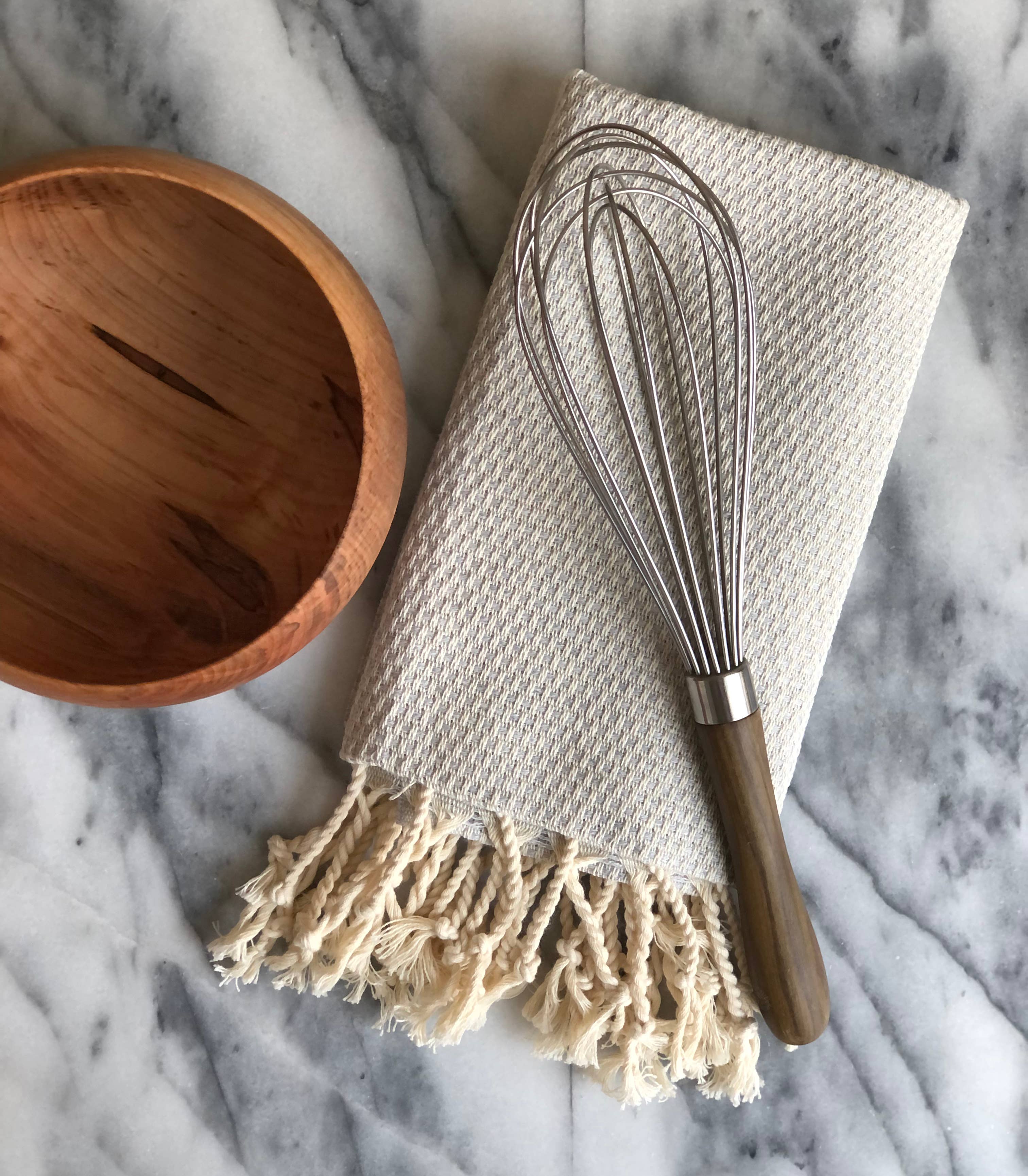 THE RILEY/LAND COLLECTION - Wholesale Hand Towel - WAFFLE HAND TOWEL (GRANITE)