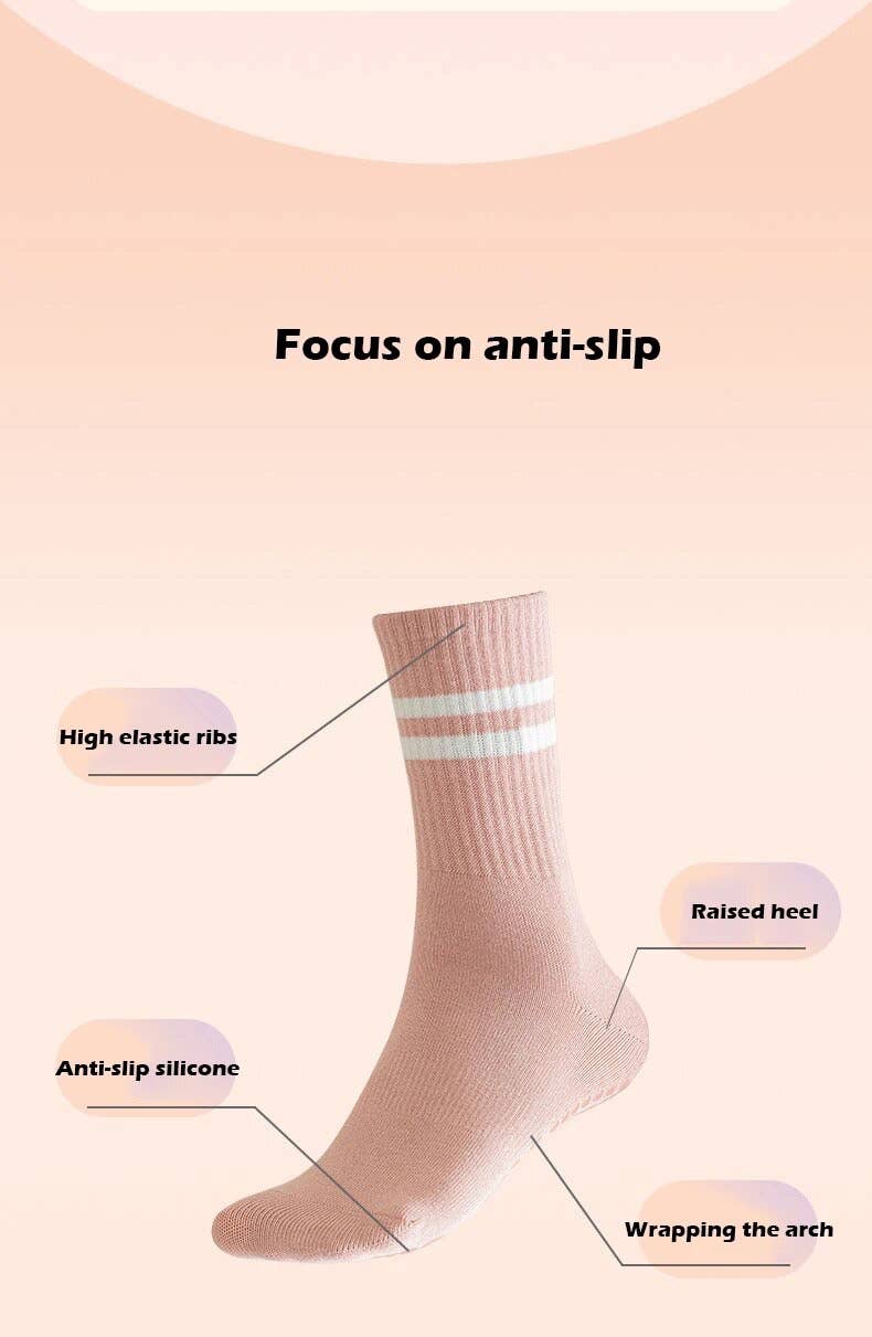 Belsize Activewear - Vendita all'ingrosso Calzini - Donna - Calzini antiscivolo per yoga e pilates12