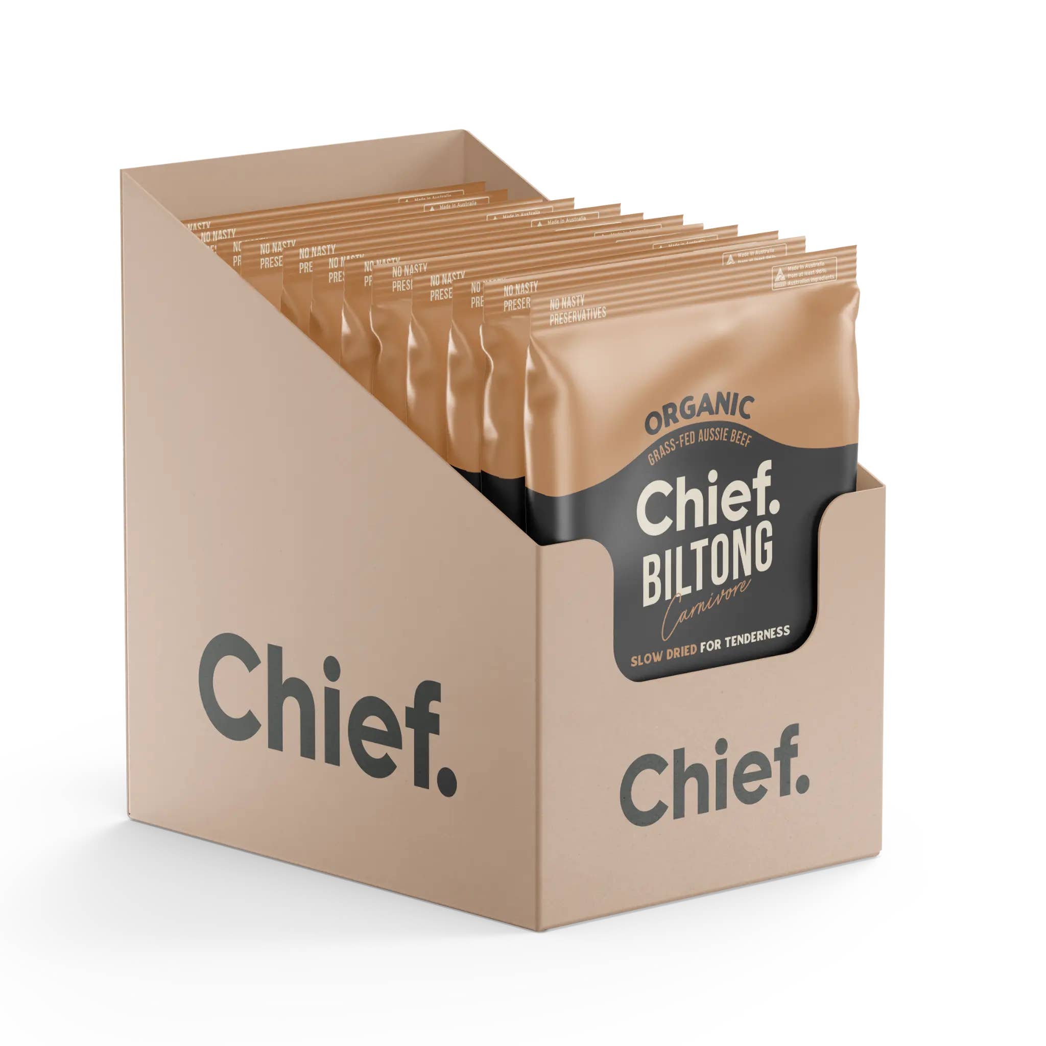 Chief Nutrition - Wholesale Jerky - Organic Biltong - Carnivore