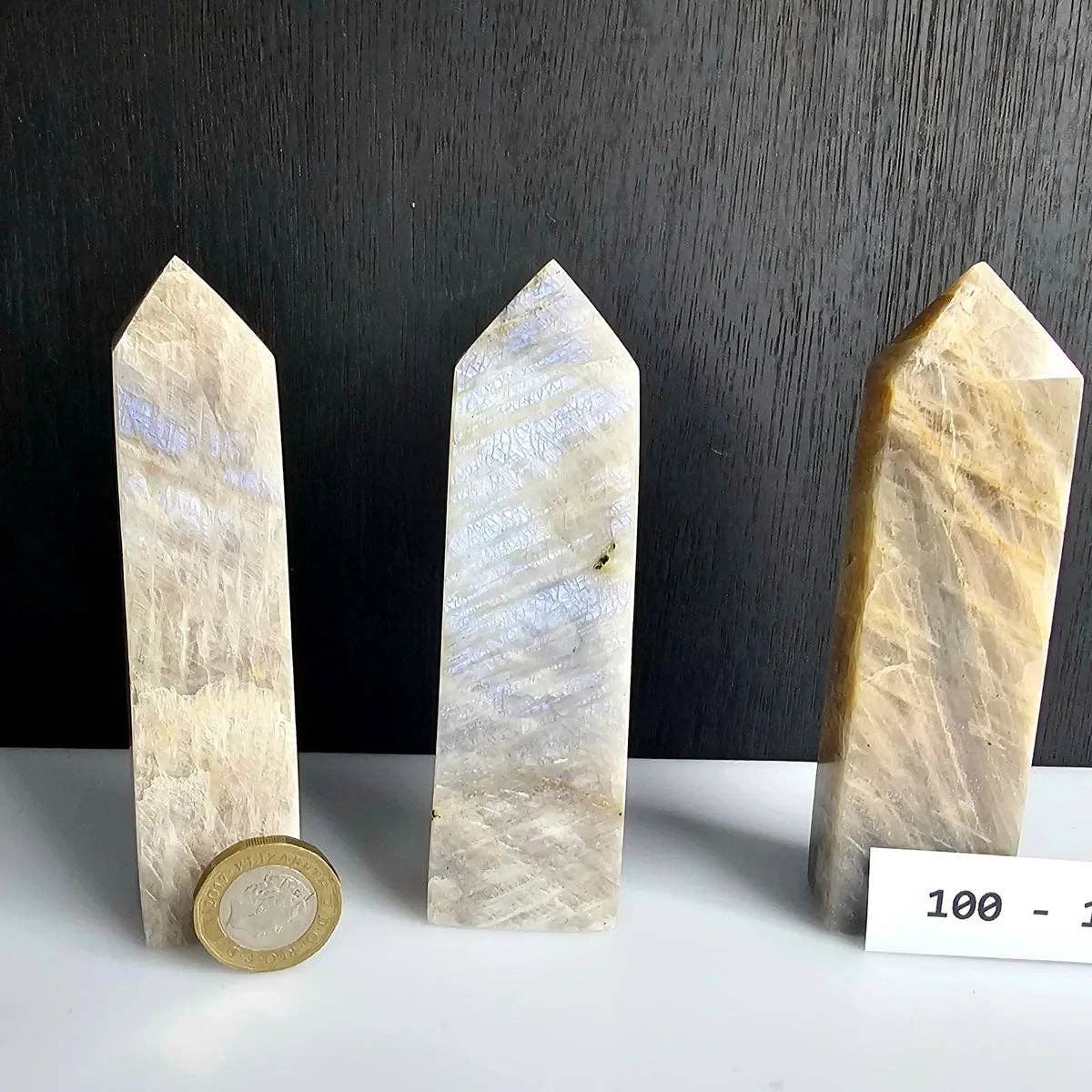 Distinction Crystals - Wholesale Spiritual Stone/Crystal - Sunstone Moonstone Crystal Towers2