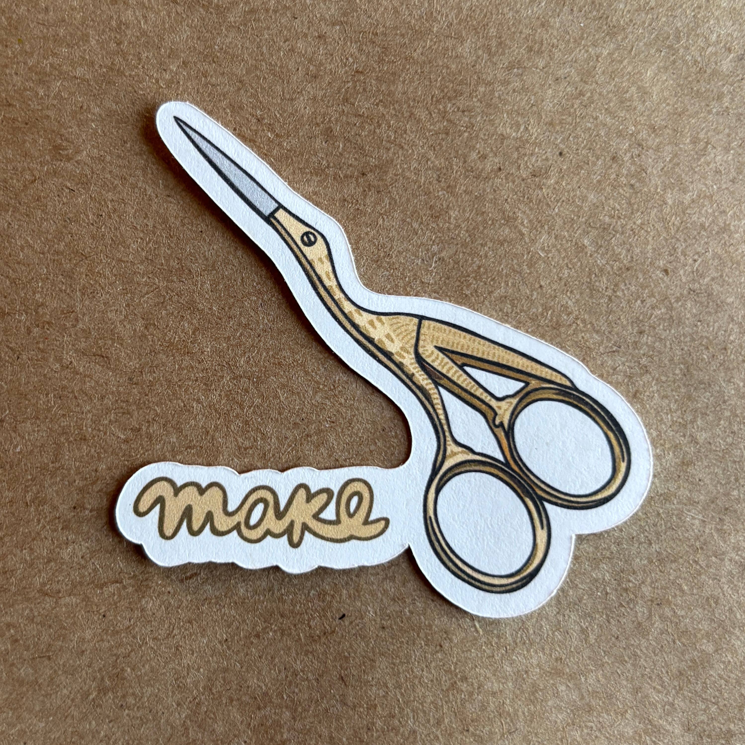 AnneArchy - Wholesale Sticker - Make Scissors sticker