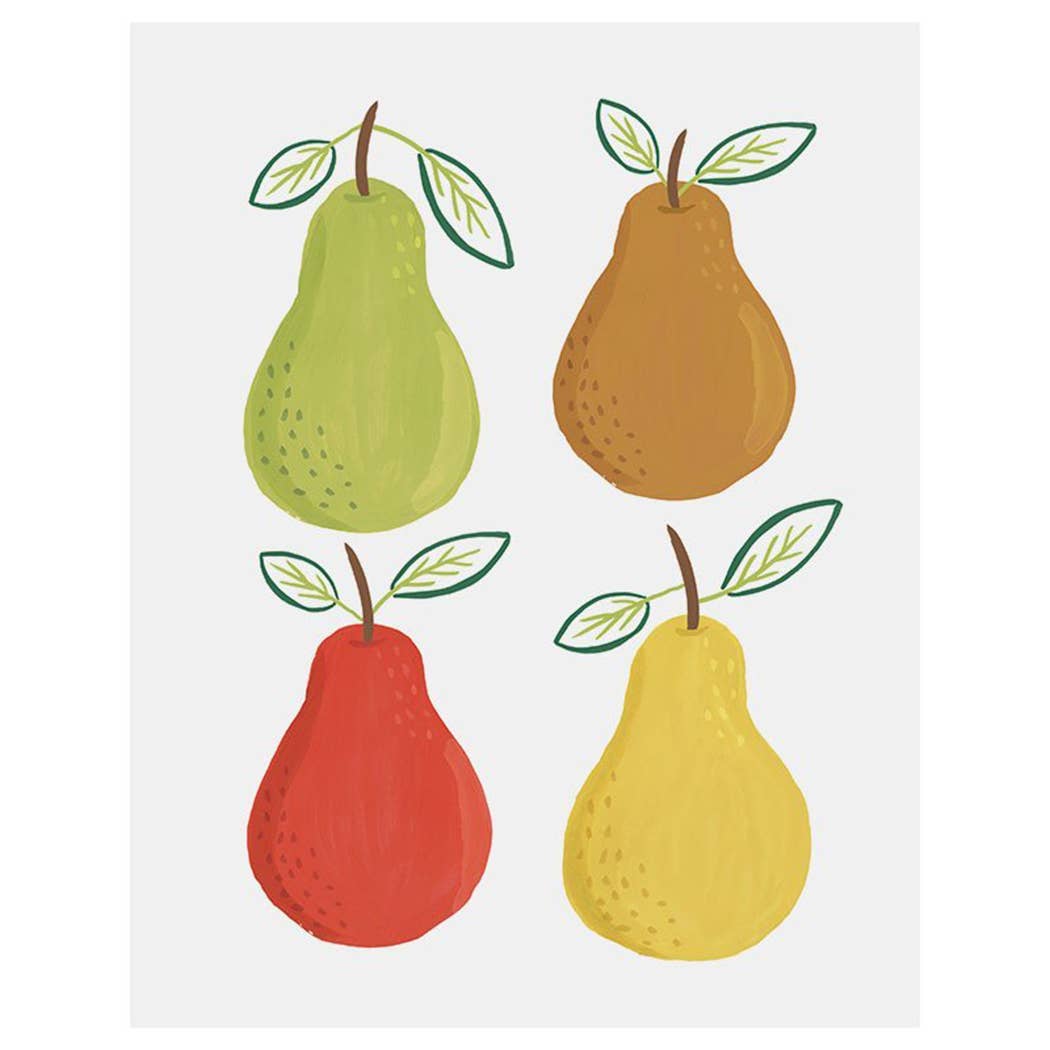 LoveLight Paper - Wholesale Art Print - Pears - Modern Farm Garden Art Print1