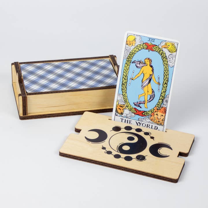 Standish House - Wholesale Tarot cards - Tarot card box & holder, Wooden, unique designs69