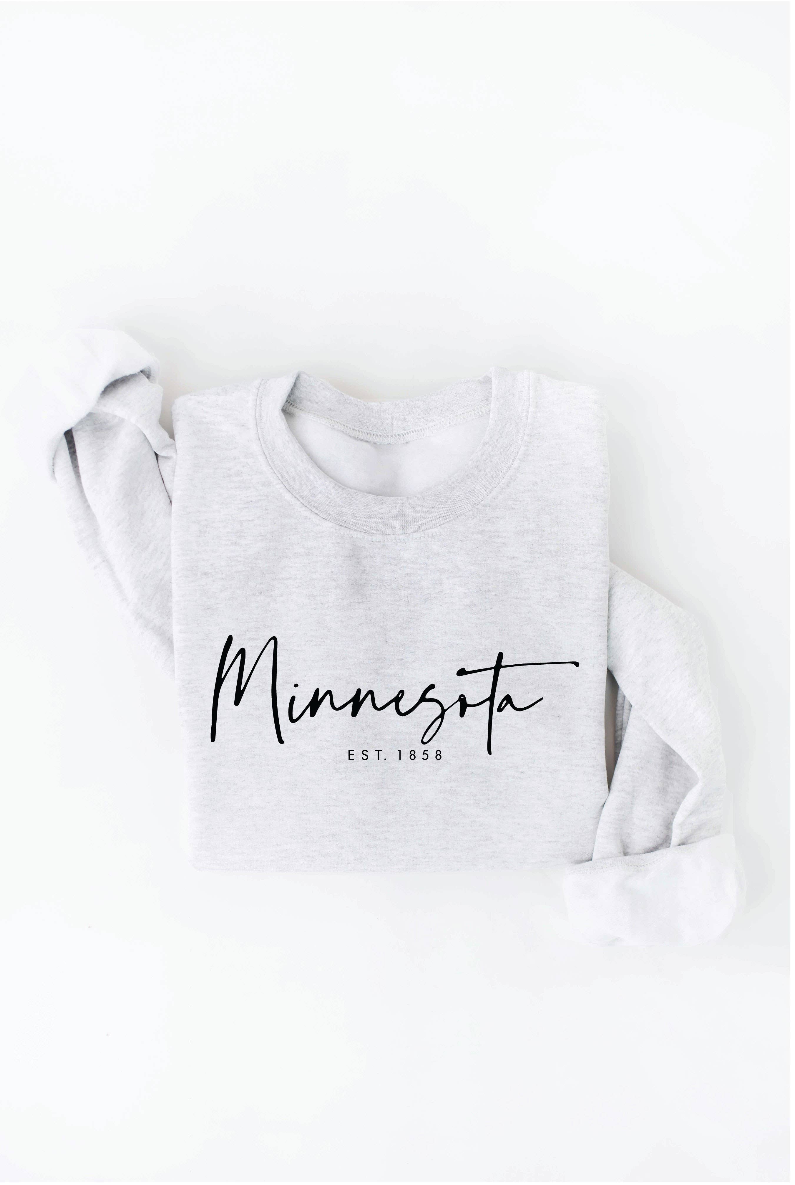 OAT COLLECTIVE – wholesale Graphic sweatshirt – Women’s – MINNESOTA EST.1858 Graphic Sweatshirt9