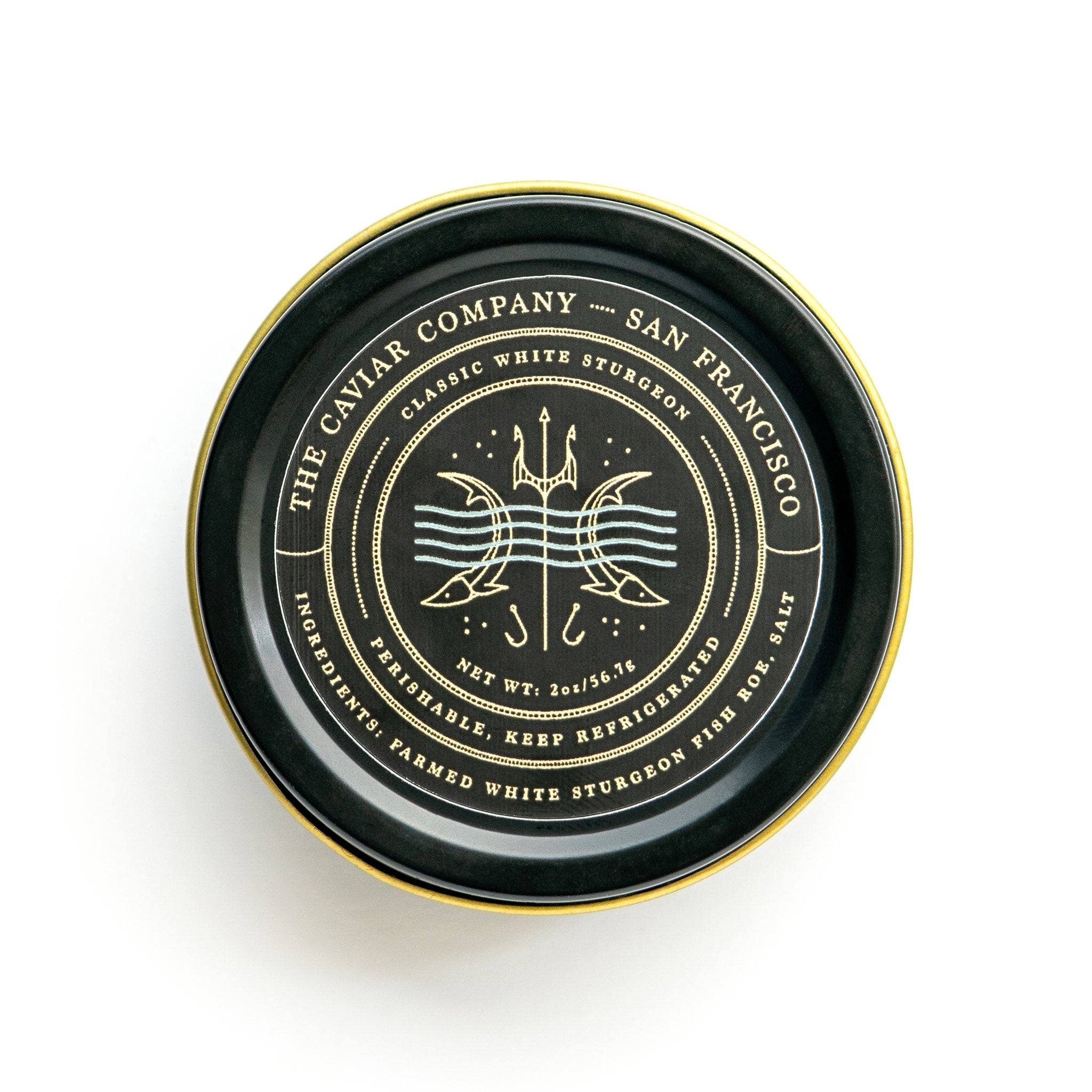 The Caviar Co. - Wholesale Fish/Seafood - Classic White Sturgeon Caviar