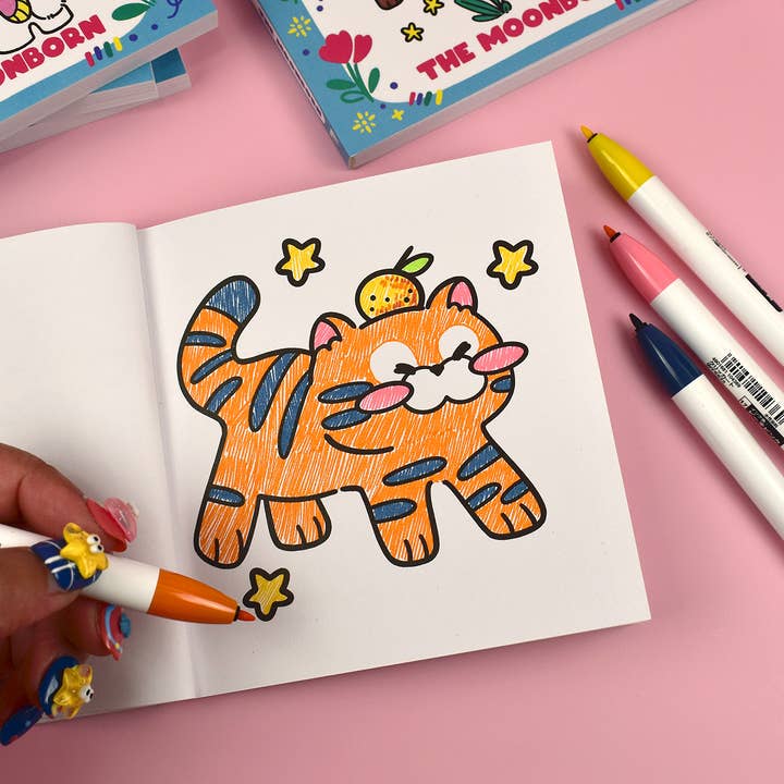 The Moonborn - Wholesale Coloring & Activity Book - Kids & Baby - The Doodlebook Coloring Book3