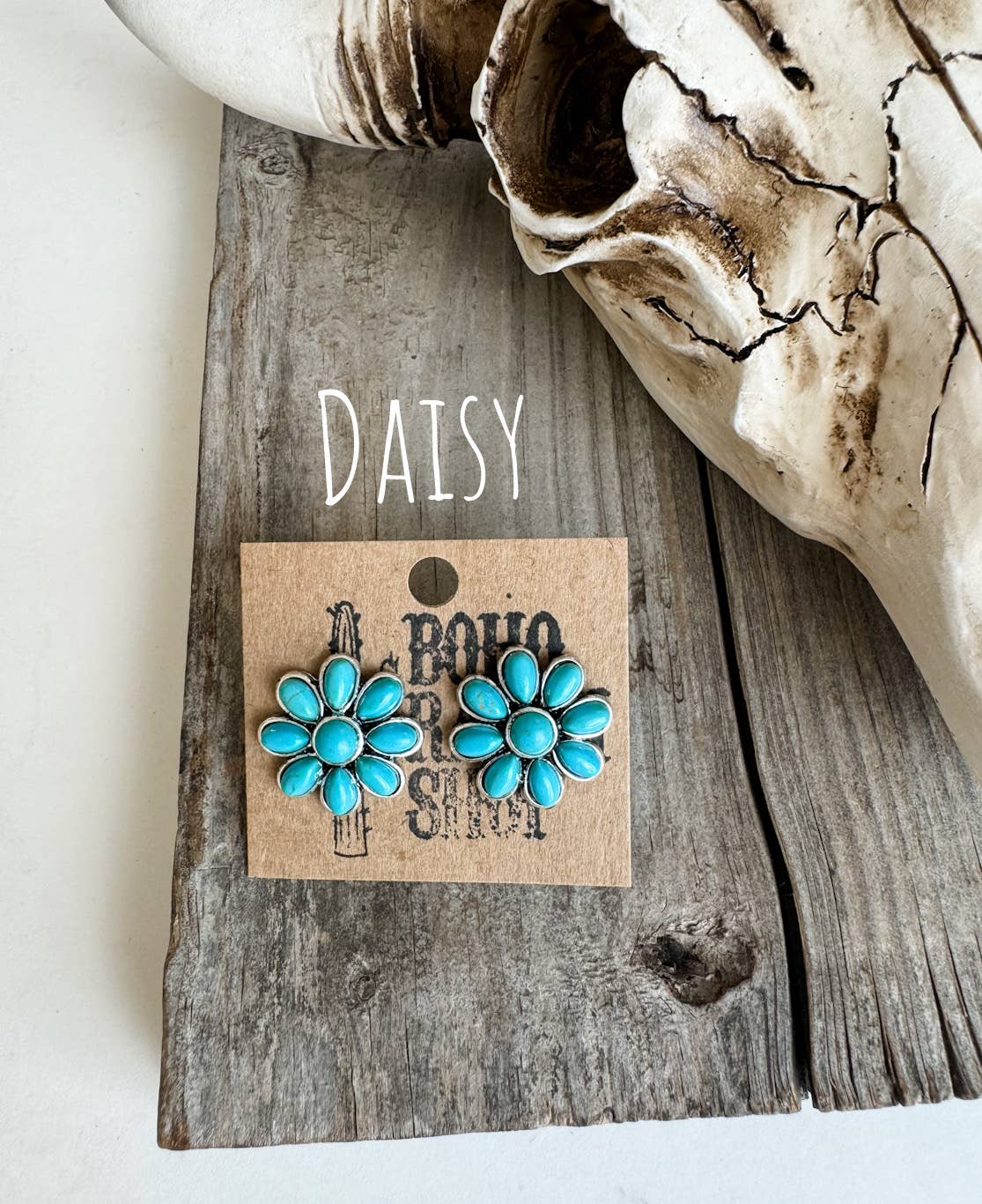 Boho Ranch Shop – wholesale Stud/post earrings – Western Turquoise Stud Earrings2