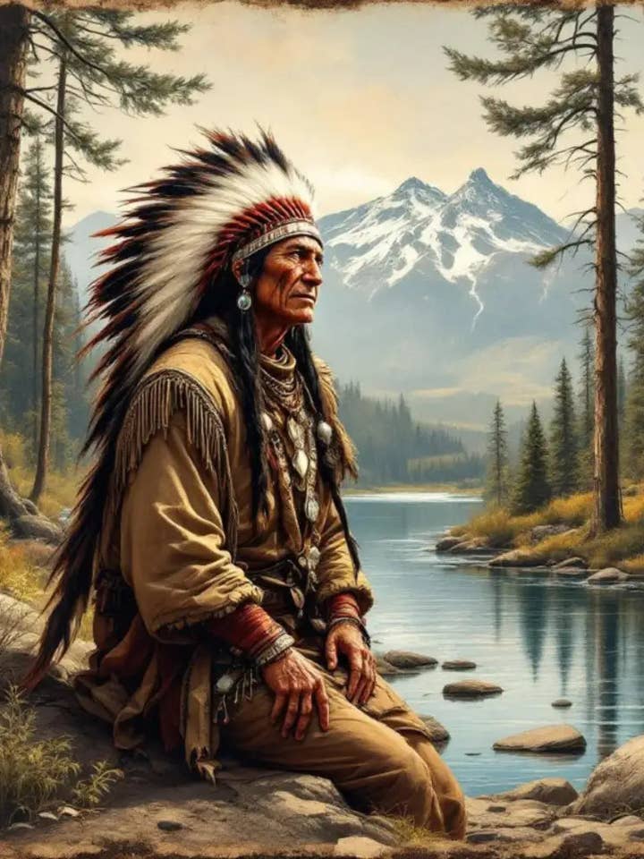 Native American Inspired Magnet for wholesale by Trailhead Candles