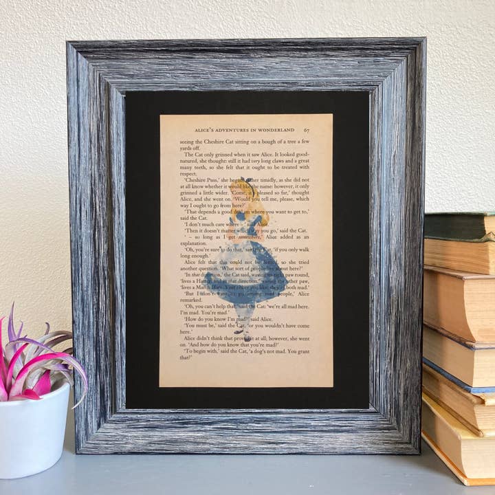 Alicia para venta al por mayor de Book Page Art