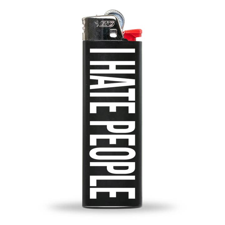 Shady Front - Wholesale Lighter - I Hate People Lighter