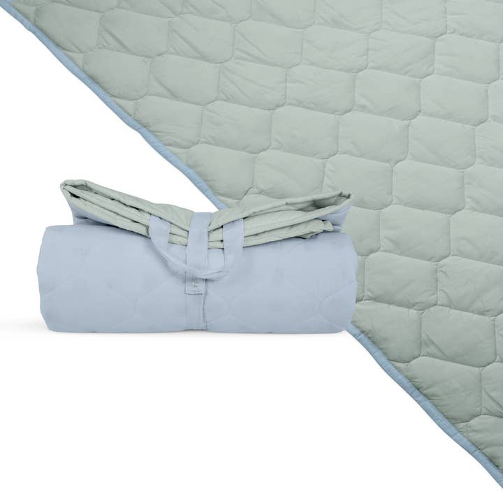 Sage + Breeze Picnic Blanket for wholesale by Toki Kids