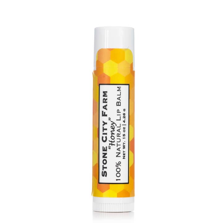 Honey Lip Balm for wholesale by Stone City Farm