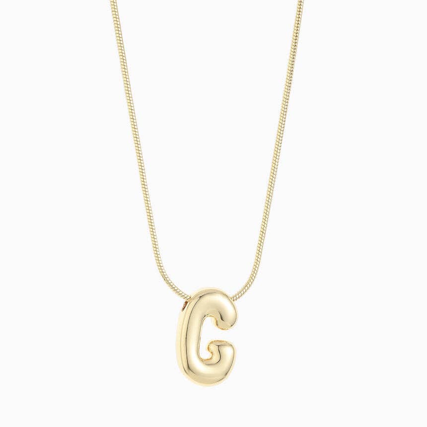 Leo & Luca - Venta al por mayor Collares con colgantes/abalorios - Collar con inicial de globo6