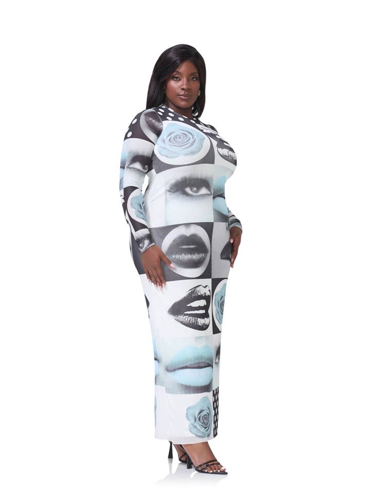 Pop Art Abstrait Robe Didi - Art Pop Abstrait en vente sur Faire