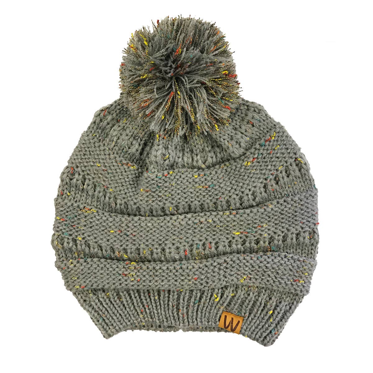 Wrapables.com - Wholesale Beanie - Women's - Wrapables Warm Knit Confetti Beanie with Pom Pom21