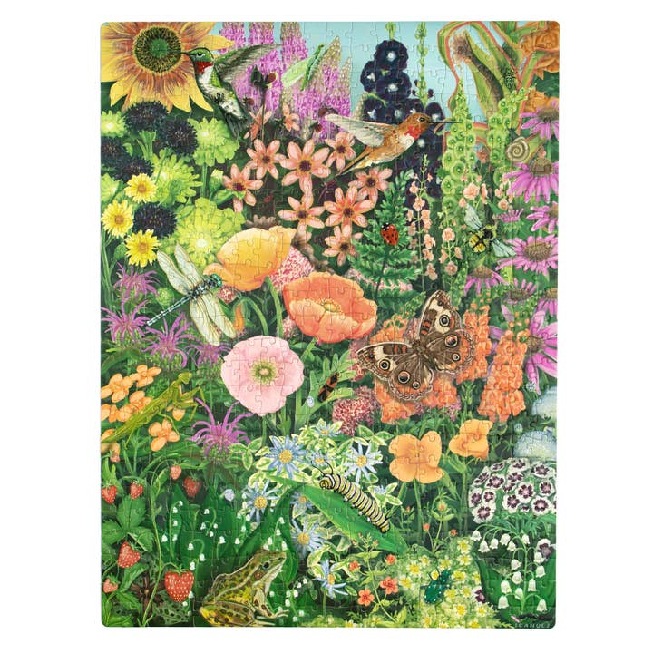 1canoe2 | One Canoe Two Paper Co. - Wholesale Puzzle - Adult - Garden Blooms - 500 Piece Jigsaw Puzzle