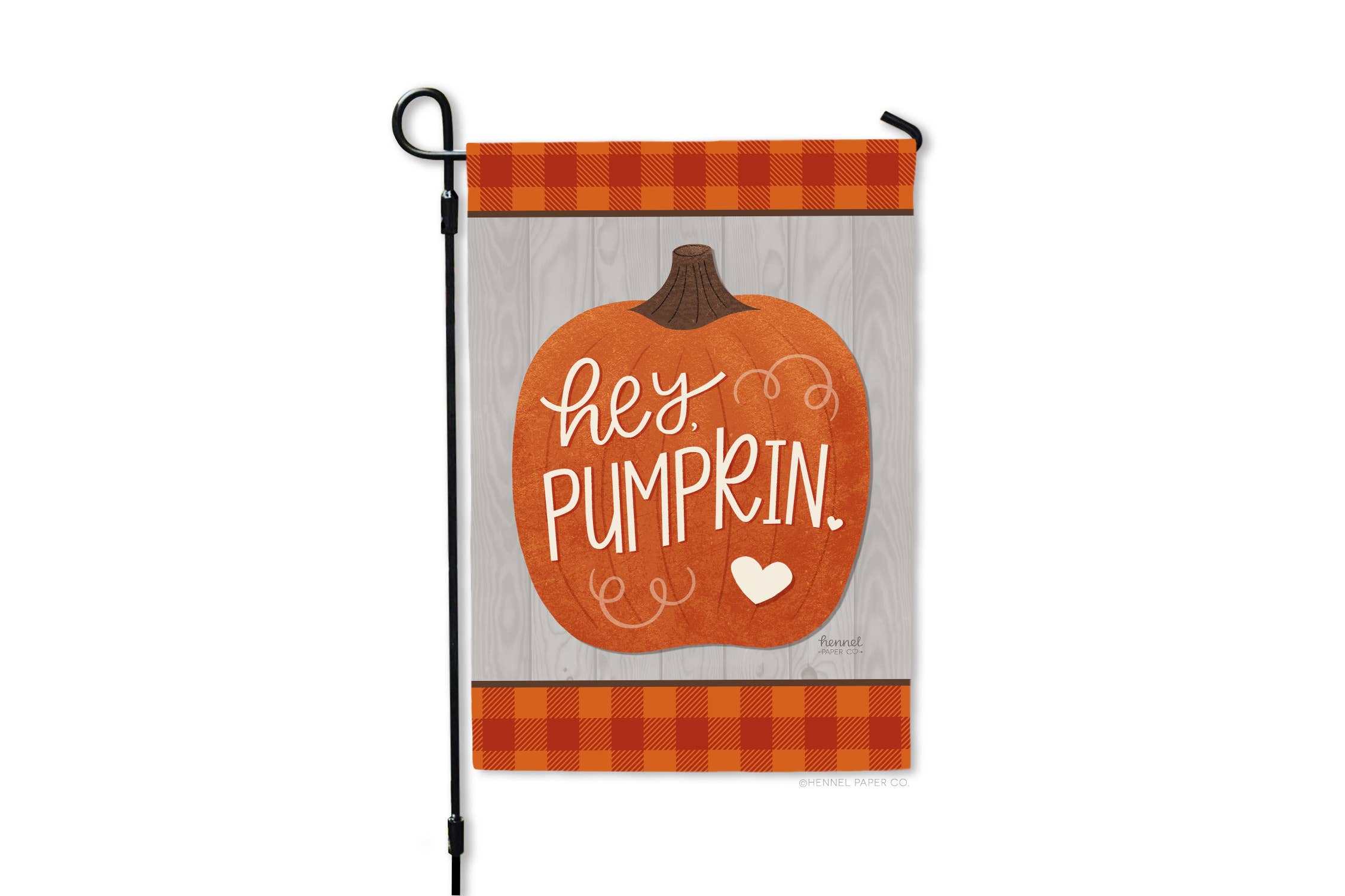 Hennel Paper Co. - Wholesale Flag - Garden Flag - Hey Pumpkin3