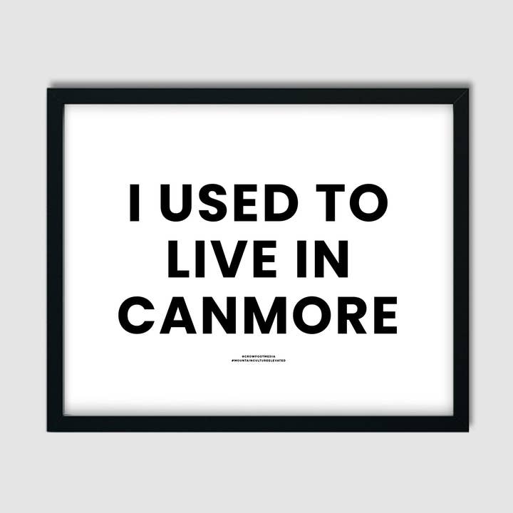 Vivevo a Canmore Art Print per la vendita all'ingrosso da parte di Wildly Supply Co.